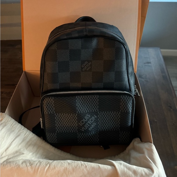 Louis Vuitton Campus Backpack Limited Edition Damier Graphite 3d - Picture 1 of 7